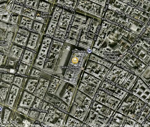 карта: Центр Жоржа Помпиду