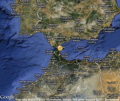 マップ: Ceuta