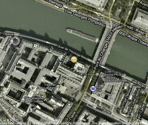 map: Conciergerie