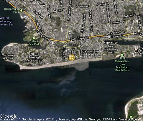 map: Coney Island