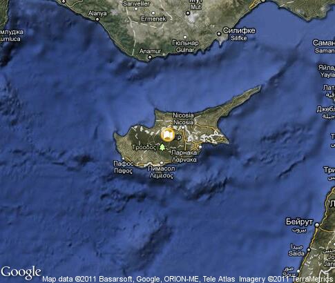 map: Cyprus