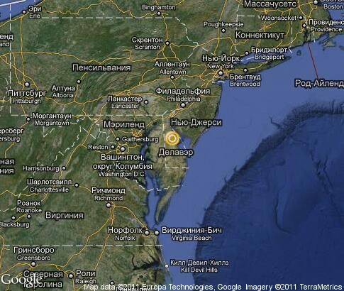 map: Delaware