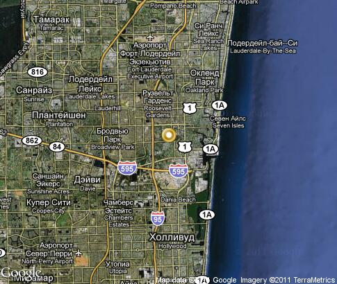 map: Fort Lauderdale