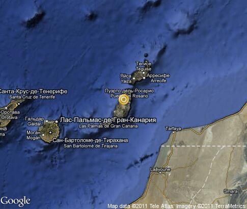 map: Fuerteventura