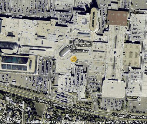 map: Galaxyland, West Edmonton Mall