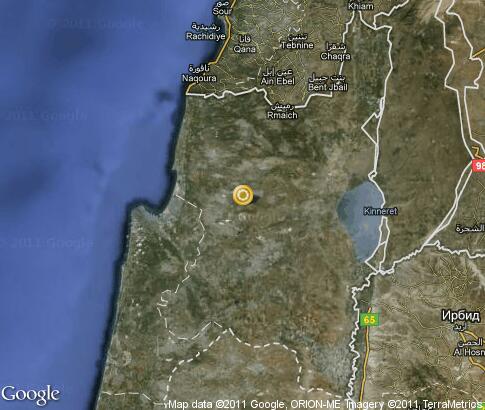 map: Galilee