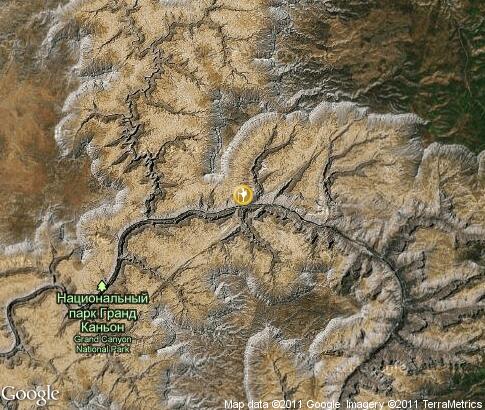 地图: 科羅拉多大峽谷、旅游