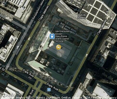 map: Grand Central Terminal