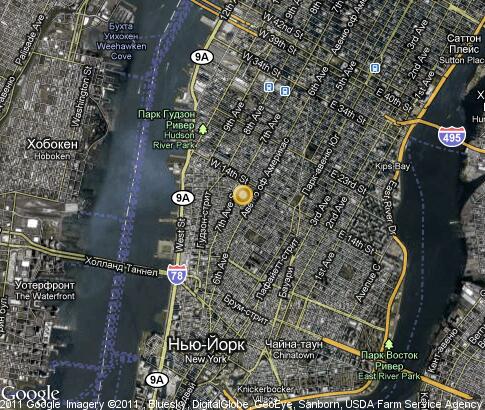 map: Greenwich Village