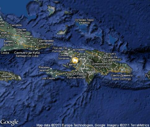map: Haiti
