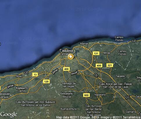 map: Havana