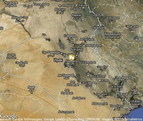 карта: Ирак