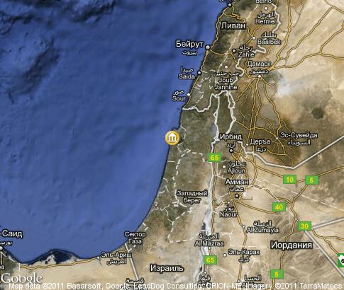 map: Israel, culture