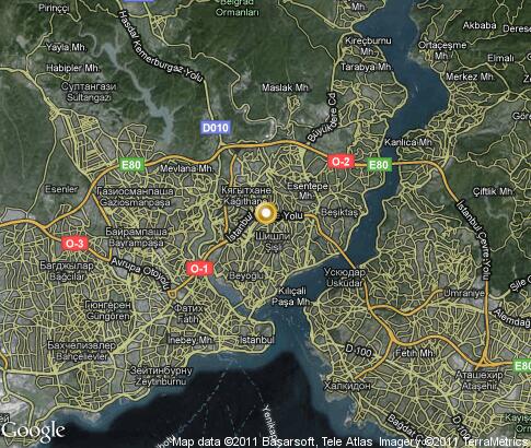 map: Istanbul