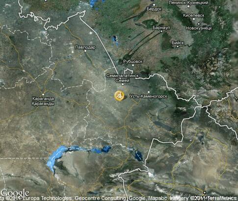 地图: 哈萨克斯坦、自行车运动