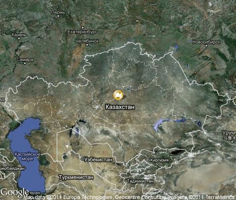 map: Kazakhstan