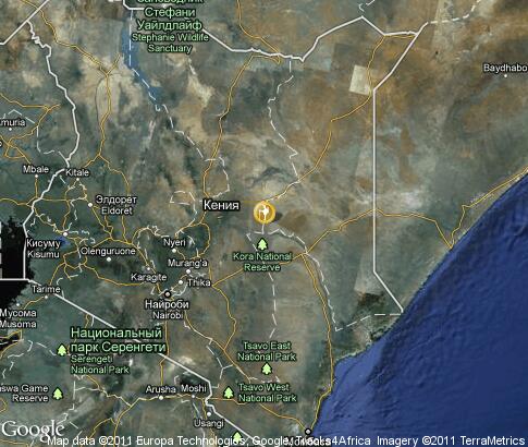 地图: 肯尼亚、极端旅游
