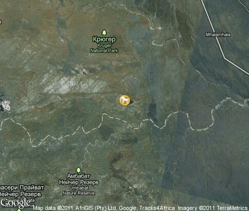 マップ: Kruger National Park