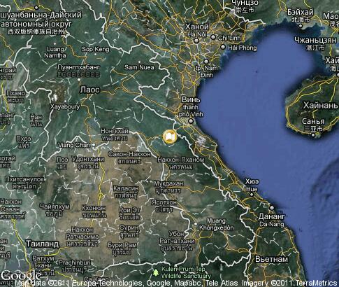 map: Laos