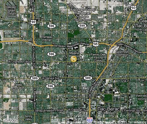 карта: Лас-Вегас, шопинг и рестораны