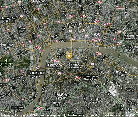 map: London