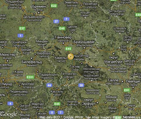 map: Lower Saxony