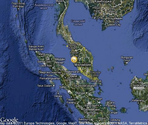 map: Malaysia, resort