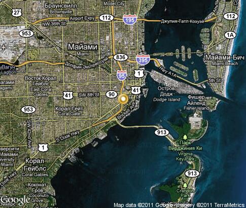 map: Miami
