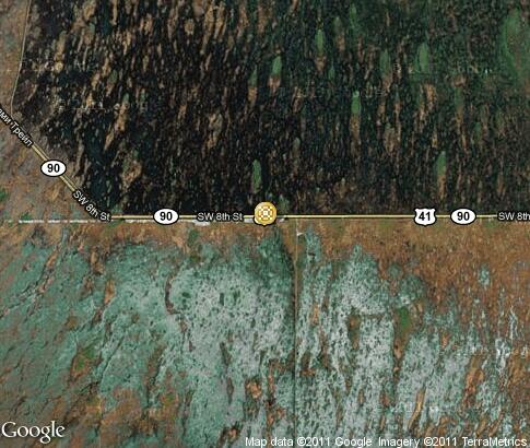 map: Miccosukee Indian Village