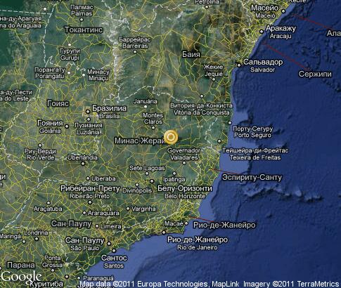 map: Minas Gerais