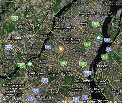 map: Montreal