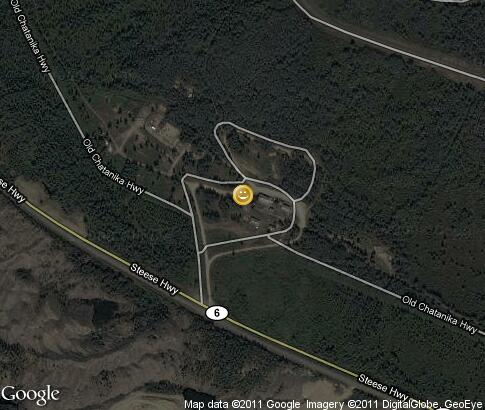 map: Motorcycle Run, Chatanika