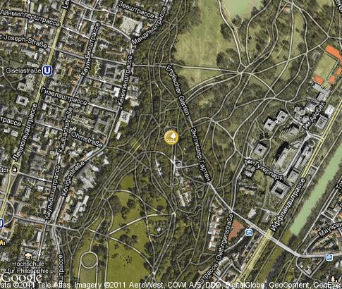 map: Englischer Garten