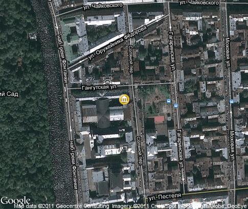 map: The Museum of Leningrad Defence and the Siege