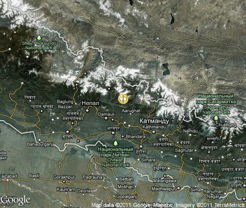 map: Nepal, people