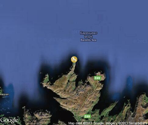 map: North Cape