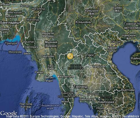 map: Northern Thailand