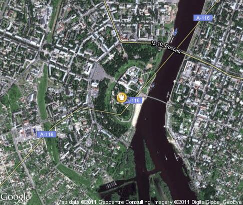 地图: Novgorod Kremlin
