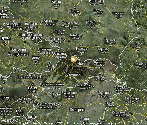 map: Orava Castle