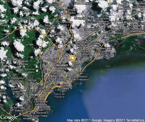карта: Панама-Сити