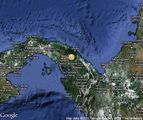 map: Panama, culture