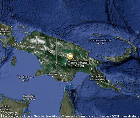 地图: Nature of Papua New Guinea