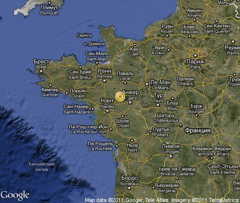 map: Pays de la Loire
