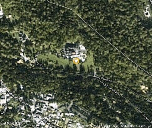 map: Peles Castle