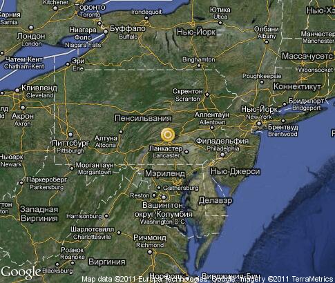 map: Pennsylvania
