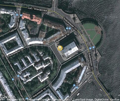 map: The Central Naval Museum