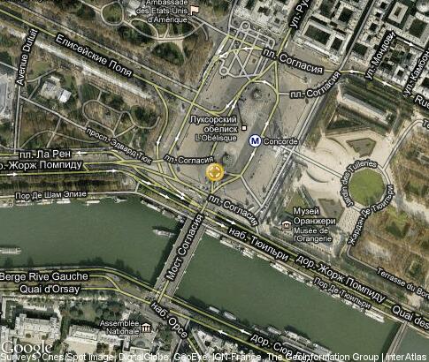 マップ: Place de la Concorde
