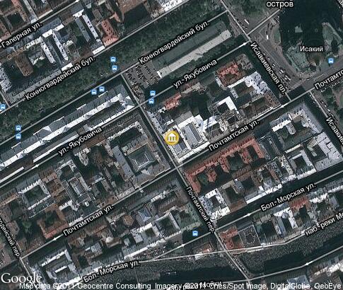 map: A. S. Popov Museum of Communications