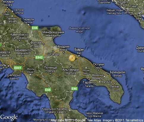 map: Puglia