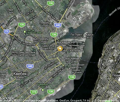 map: Quebec City